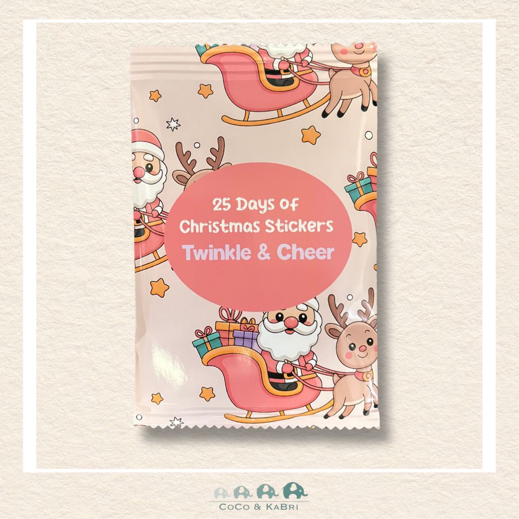 Sticker Advent Packs! 25 Days of Christmas Stickers, CoCo & KaBri Children's Boutique