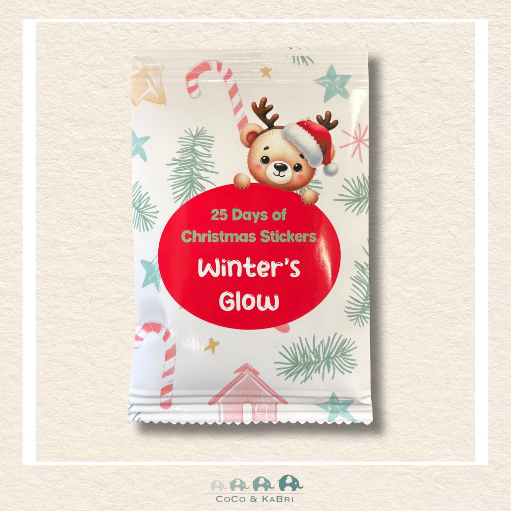 Sticker Advent Packs! 25 Days of Christmas Stickers, CoCo & KaBri Children's Boutique