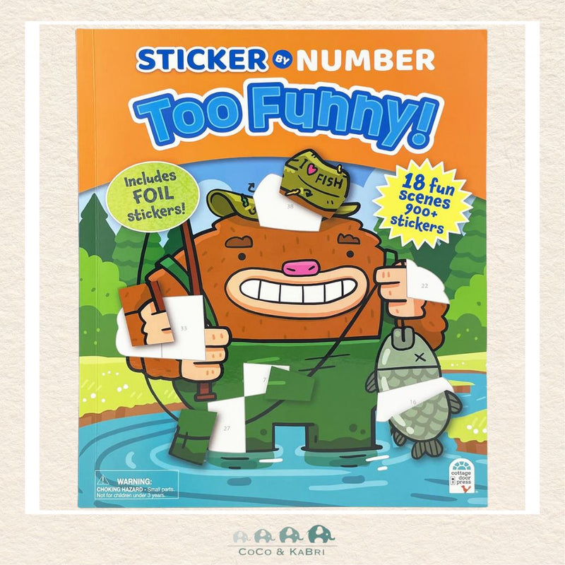 Sticker by Number Too Funny!, CoCo & KaBri Children's Boutique