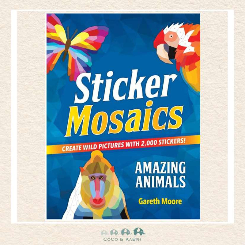 Sticker Mosaics: Amazing Animals, CoCo & KaBri Children's Boutique