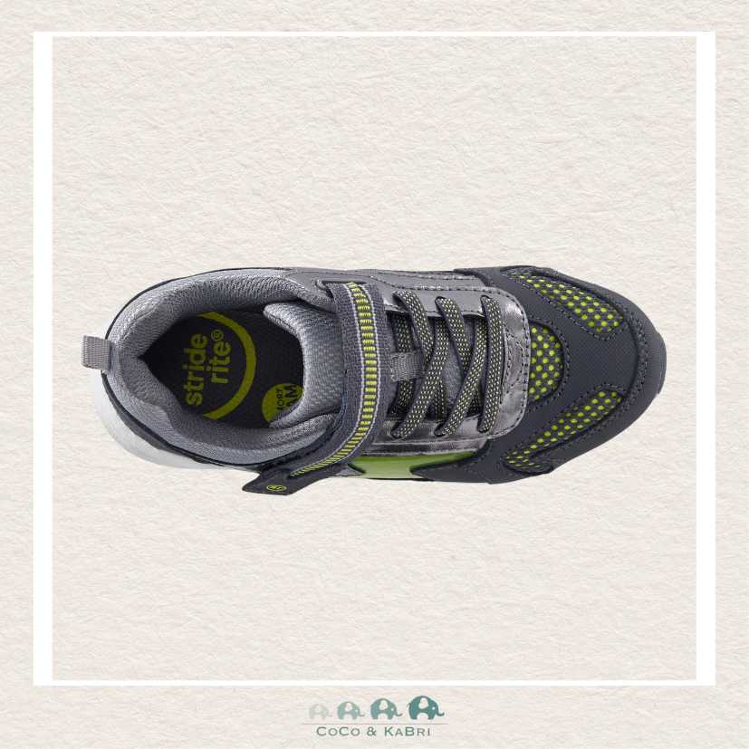 Stride Rite Boys' Lighted Cosmic Running Shoes - Green (T2 - 187), CoCo & KaBri Children's Boutique