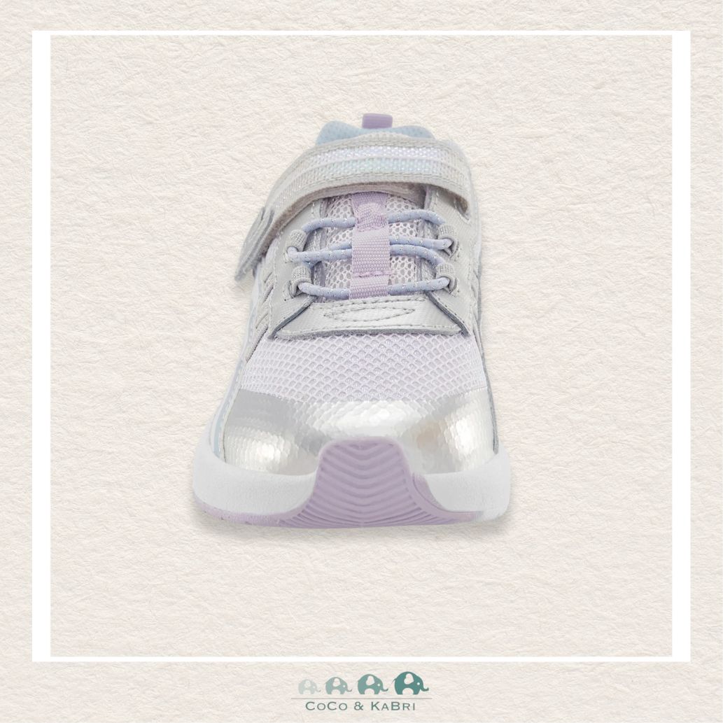 Stride Rite Journey 3.0 Running Shoe - Silver Sparkle (T1), CoCo & KaBri Children's Boutique