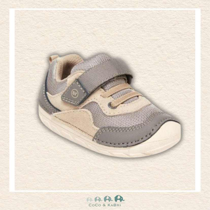 Stride Rite: Soft Motion Rhett Sneaker - Tan (Z-51), CoCo & KaBri Children's Boutique