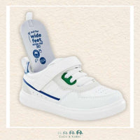 Stride Rite: Zainab White/Blue (P4-315), CoCo & KaBri Children's Boutique