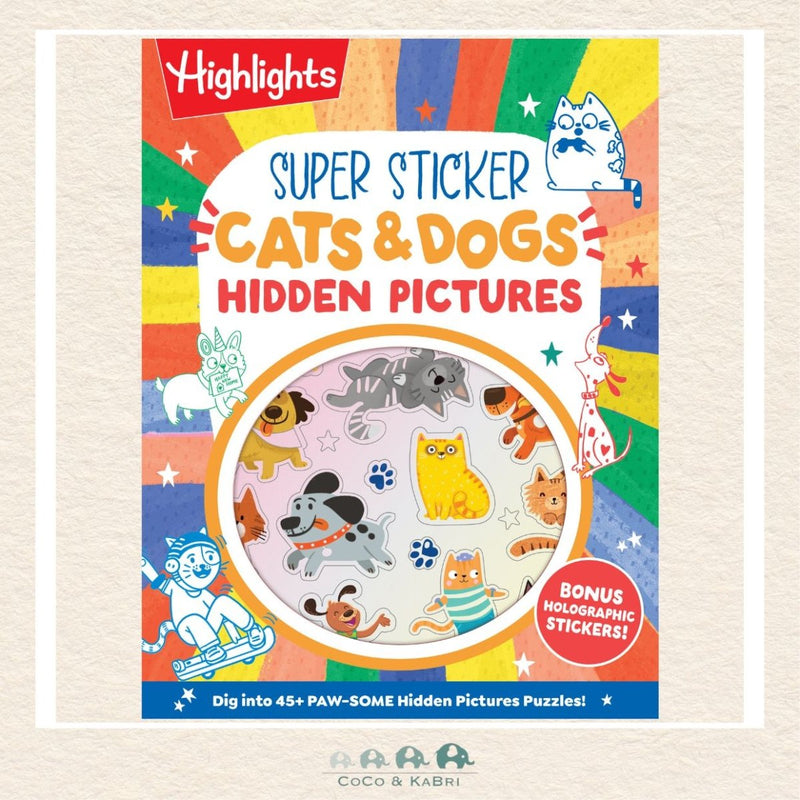 Super Sticker Cats & Dogs Hidden Pictures, CoCo & KaBri Children's Boutique, Brooks Alberta Canada