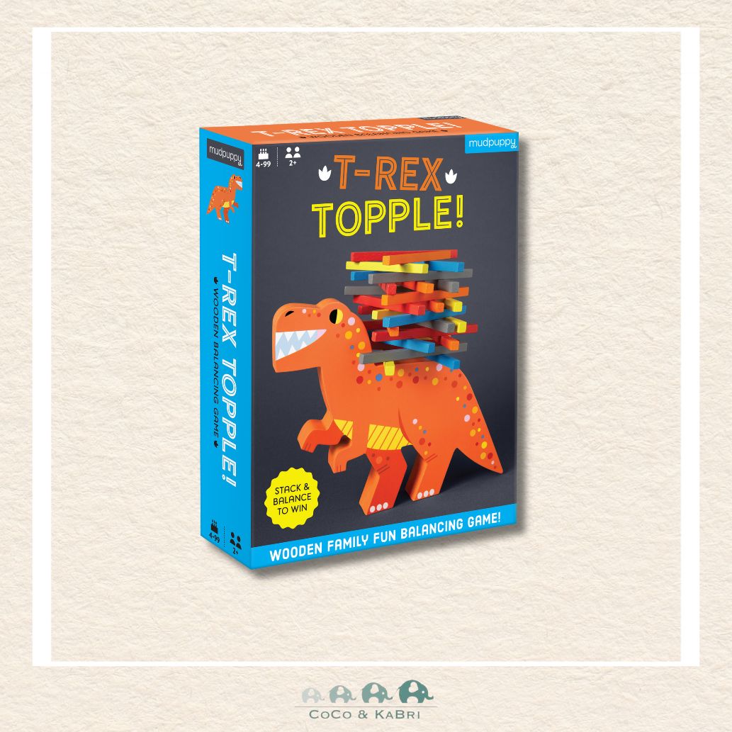 T-Rex Topple! Balancing Game, CoCo & KaBri Children's Boutique, Brooks Alberta Canada