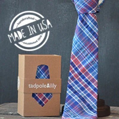 Tadpole & Lily Necktie - Harris, CoCo & KaBri Children's Boutique