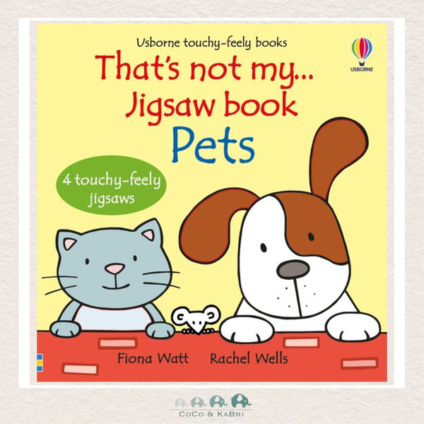 That's not my... jigsaw book: Pets, CoCo & KaBri Children's Boutique, Brooks Alberta Canada
