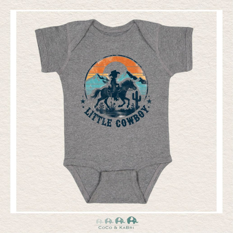 "The Alex" Charcoal Gray Diaper Shirt - Little Cowboy, CoCo & KaBri Children's Boutique