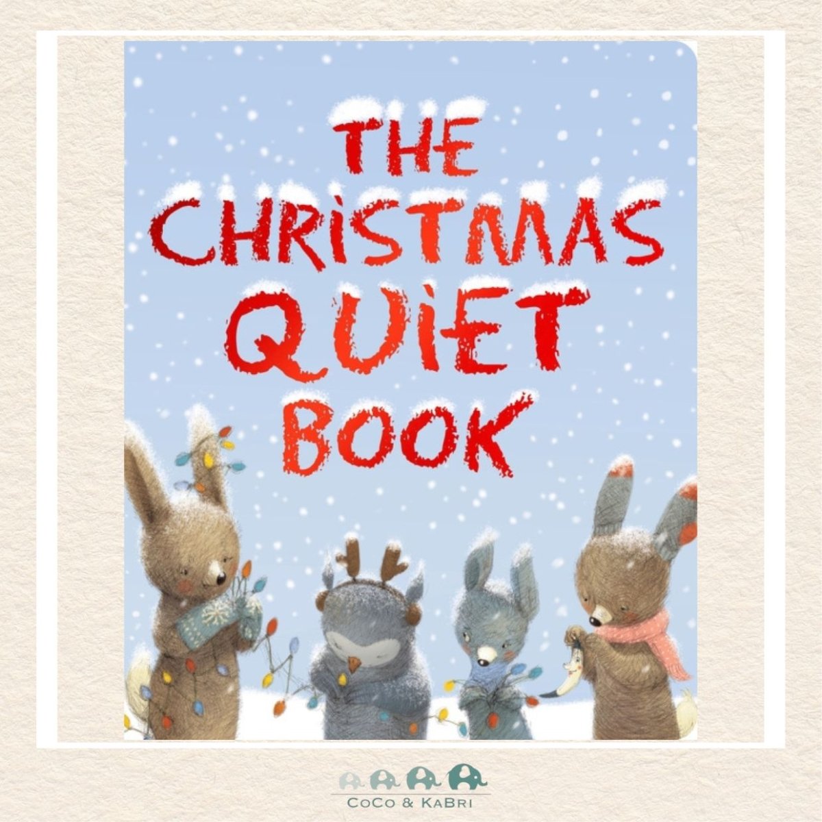 The Christmas Quiet Book, CoCo & KaBri Children's Boutique, Brooks Alberta Canada