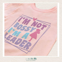 "The Jordan" Toddler Pink Tee - I'm Not Bossy, CoCo & KaBri Children's Boutique