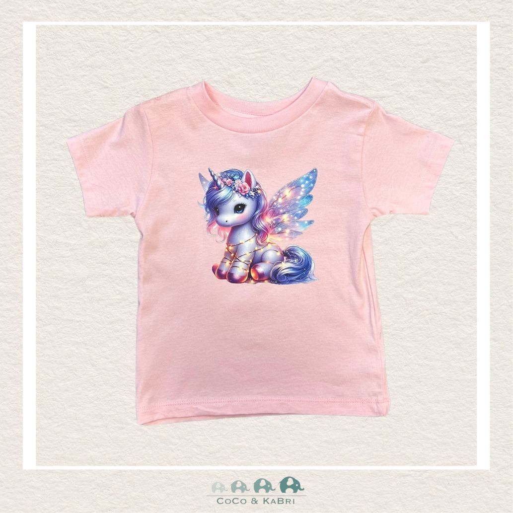 "The Jordan" Toddler Pink Tee - Unicorn, CoCo & KaBri Children's Boutique