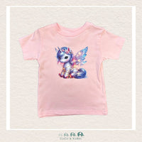 "The Jordan" Toddler Pink Tee - Unicorn, CoCo & KaBri Children's Boutique