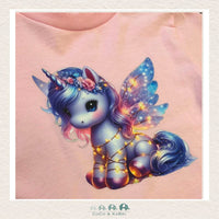 "The Jordan" Toddler Pink Tee - Unicorn, CoCo & KaBri Children's Boutique