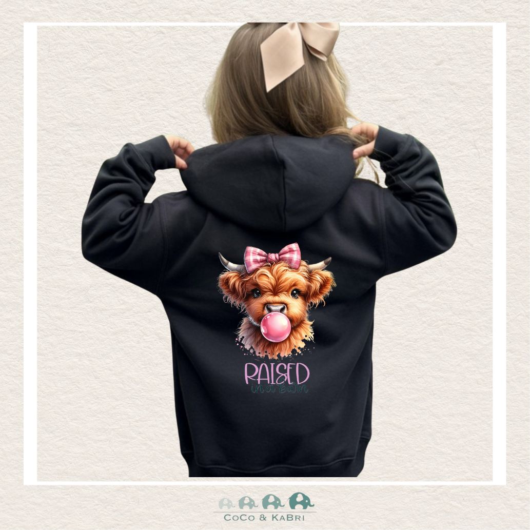 "The Lex " - Black Hoodie - Raised in a Barn, CoCo & KaBri Children's Boutique