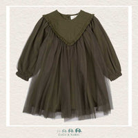 The New: Siblings Green Dress, CoCo & KaBri Children's Boutique