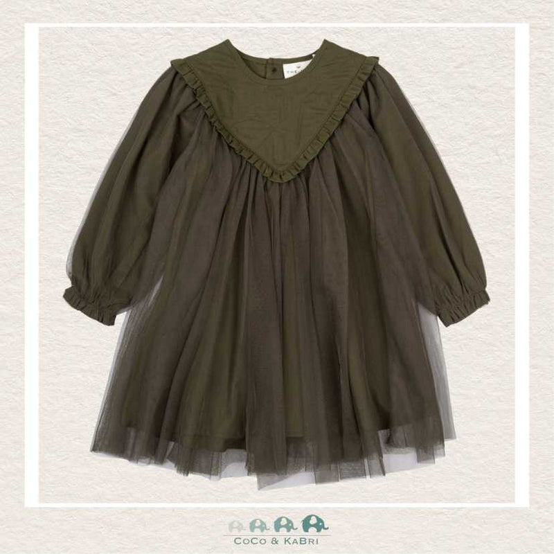 The New: Siblings Green Dress, CoCo & KaBri Children's Boutique