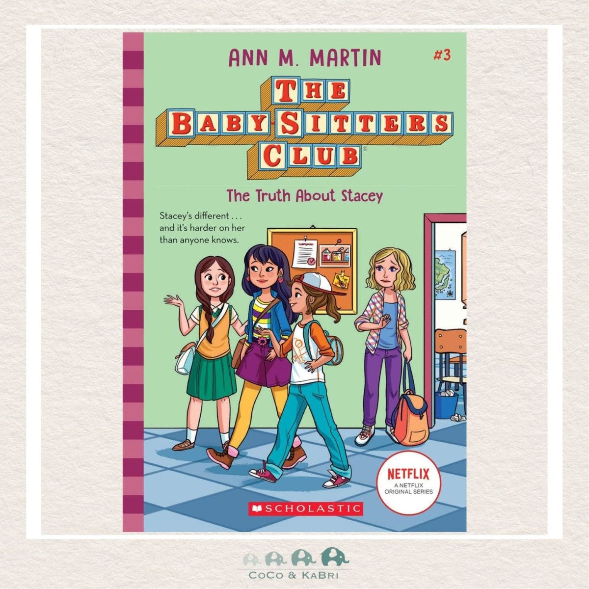 The Truth About Stacey (The Baby-Sitters Club #3), CoCo & KaBri Children's Boutique