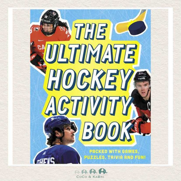 The Ultimate Hockey Activity Book, CoCo & KaBri Children's Boutique, Brooks Alberta Canada