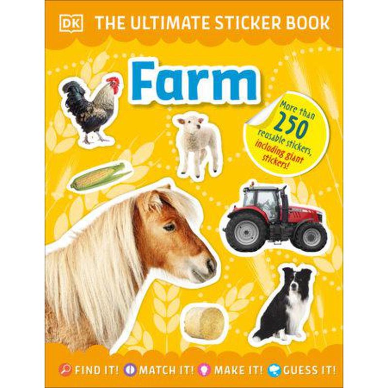 The Ultimate Sticker Book Farm, CoCo & KaBri Children's Boutique