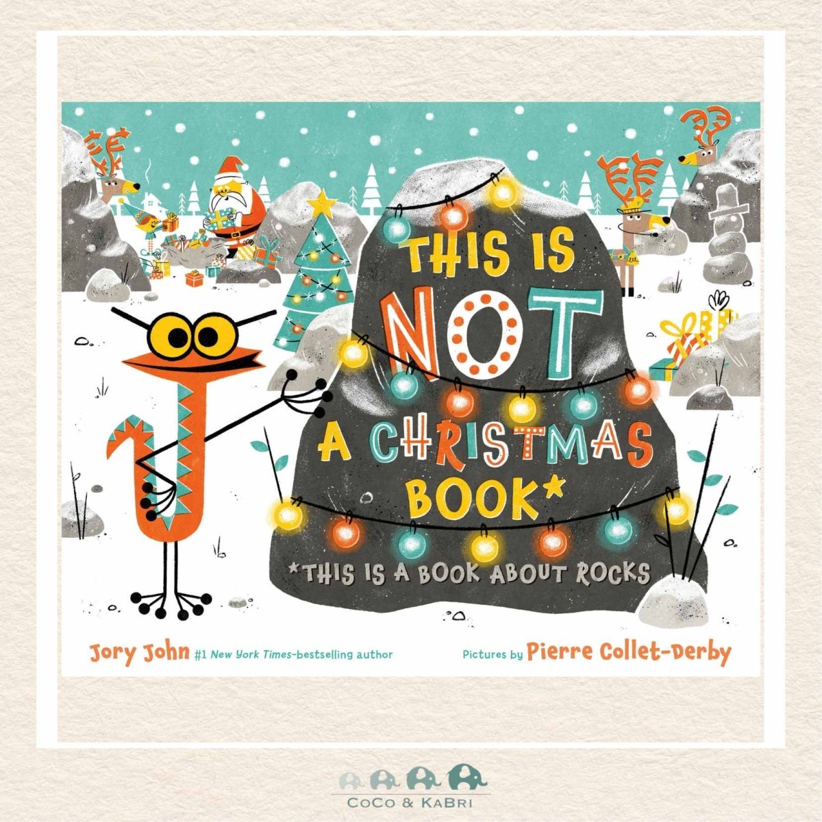 This Is Not a Christmas Book* (*This Is a Book About Rocks), CoCo & KaBri Children's Boutique, Brooks Alberta Canada