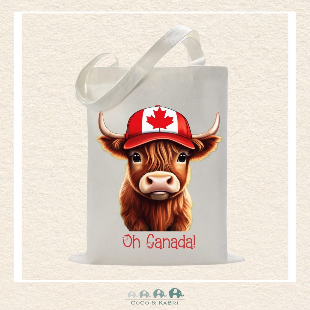 Tote Bag - Oh Canada Cow, CoCo & KaBri Children's Boutique