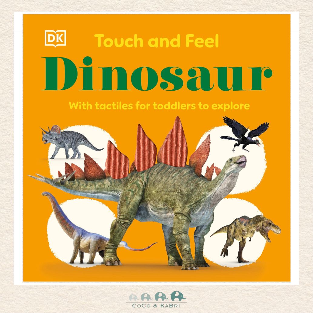 Touch and Feel Dinosaur, CoCo & KaBri Children's Boutique, Brooks Alberta Canada