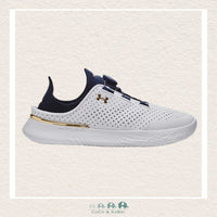 Under Armour: Adult Unisex SlipSpeed™ Training Shoes White/Navy (Y4 - 141), CoCo & KaBri Children's Boutique