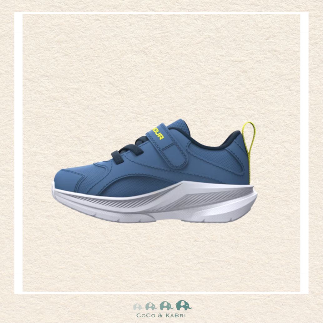 Under Armour Assert 11 AC Boys' Infant Running Shoes Aegean Blue, CoCo & KaBri Children's Boutique, Brooks Alberta Canada