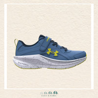 Under Armour Assert 11 AC WIDE Boys' Pre-School Running Shoes Aegean Blue, CoCo & KaBri Children's Boutique, Brooks Alberta Canada