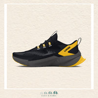 Under Armour Big Boys Scramjet 6 AL - Black/Yellow (Q2 - 165), CoCo & KaBri Children's Boutique