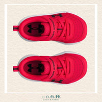 Under Armour: BINF Assert 10 AC Running Shoes - Red (U1-86), CoCo & KaBri Children's Boutique