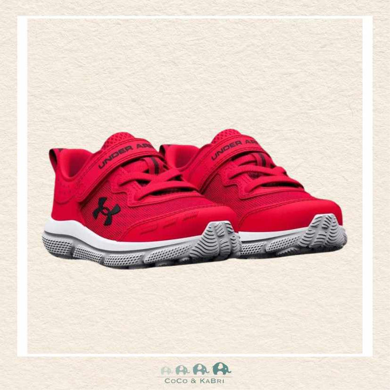 Under Armour: BINF Assert 10 AC Running Shoes - Red (U1-86), CoCo & KaBri Children's Boutique