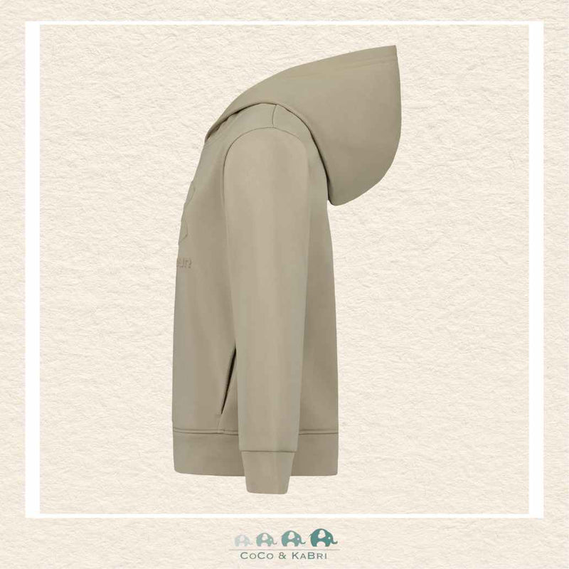 Under Armour: Boys' Embossed Hoodie - Timberwolf Taupe, CoCo & KaBri Children's Boutique, Brooks Alberta Canada