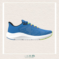 Under Armour Boys' Grade School Pursuit 4 Big Logo Running Shoes - Blue Atlantis (R3), CoCo & KaBri Children's Boutique