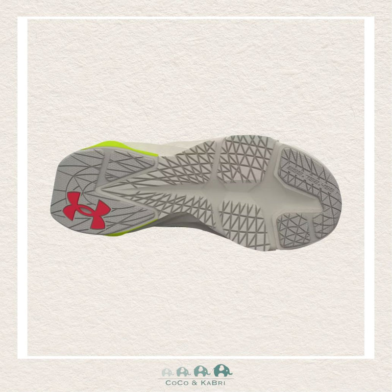 Under Armour Boys' Grade School Scramjet 7 Running Shoes - Summit White/Racer Red (O1), CoCo & KaBri Children's Boutique