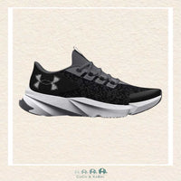 Under Armour: Boys' Grade School UA Scramjet 5 Running Shoes - Black (Y2-71), CoCo & KaBri Children's Boutique