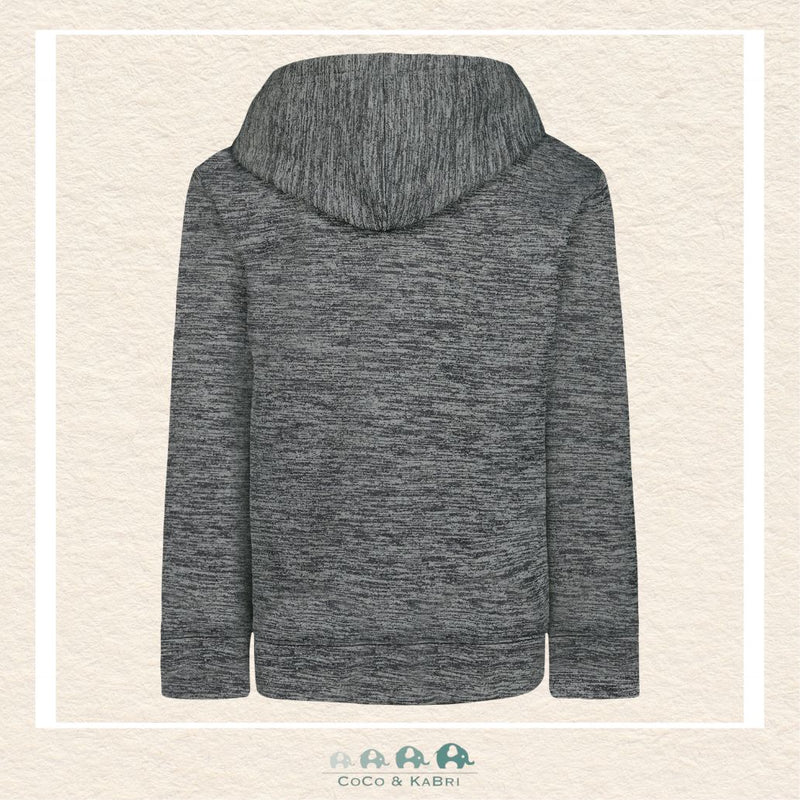 Under Armour Boys Gray Hoodie with Yellow Logo, CoCo & KaBri Children's Boutique
