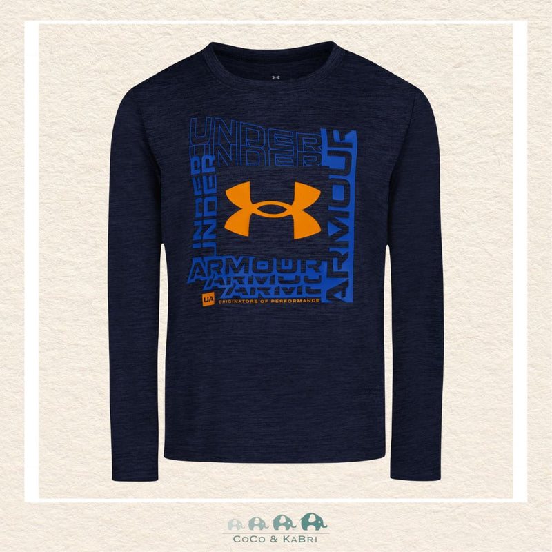 Under Armour Boys' Logo Frame Twist - Midnight Navy, CoCo & KaBri Children's Boutique
