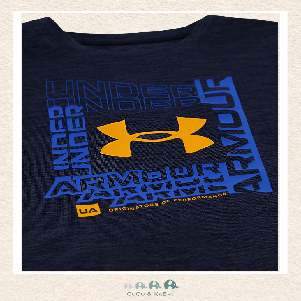 Under Armour Boys' Logo Frame Twist - Midnight Navy, CoCo & KaBri Children's Boutique