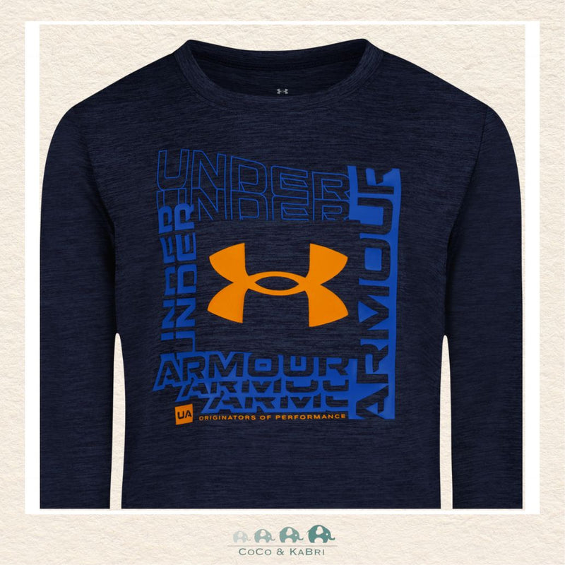 Under Armour Boys' Logo Frame Twist - Midnight Navy, CoCo & KaBri Children's Boutique