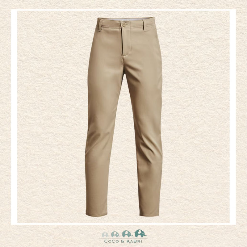 Under Armour: Boys Matchplay Pants - Khaki, CoCo & KaBri Children's Boutique