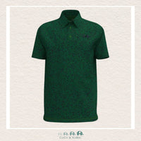Under Armour Boy's Playoff Printed Polo Team - Kelly Green, CoCo & KaBri Children's Boutique