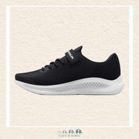 Under Armour: Boys' Pre-School Pursuit 3 AC Running Shoes - Black/White (Q3-86), CoCo & KaBri Children's Boutique