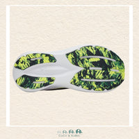 Bottom view of the Assert 11 AC pre-school shoe showing the durable solid rubber outsole with specialized grip pods for safety and traction on multiple surfaces | Canada