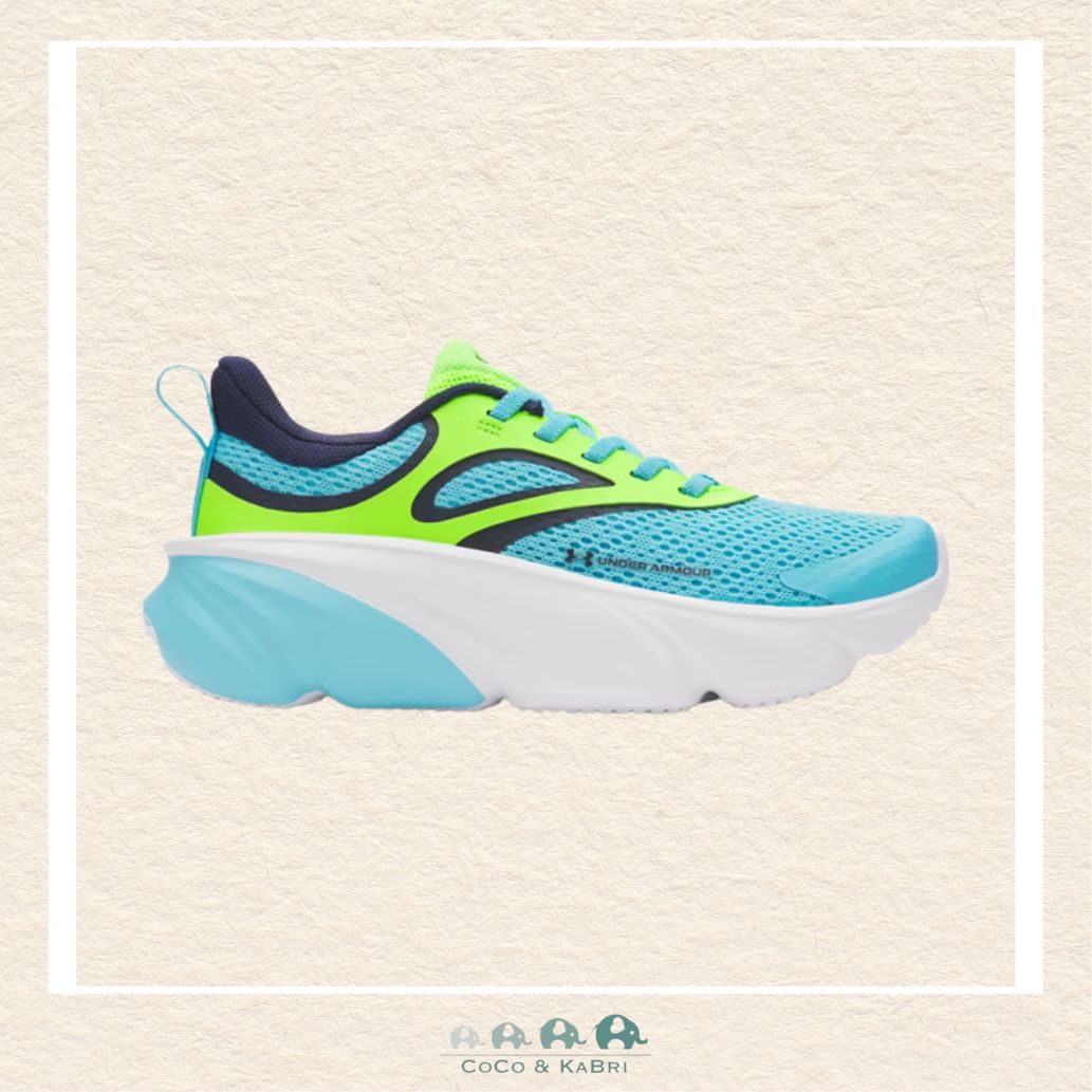 Under Armour: Boys' Pre - School Running Shoes Rogue 6 AL - Blue Blur (O1), CoCo & KaBri Children's Boutique