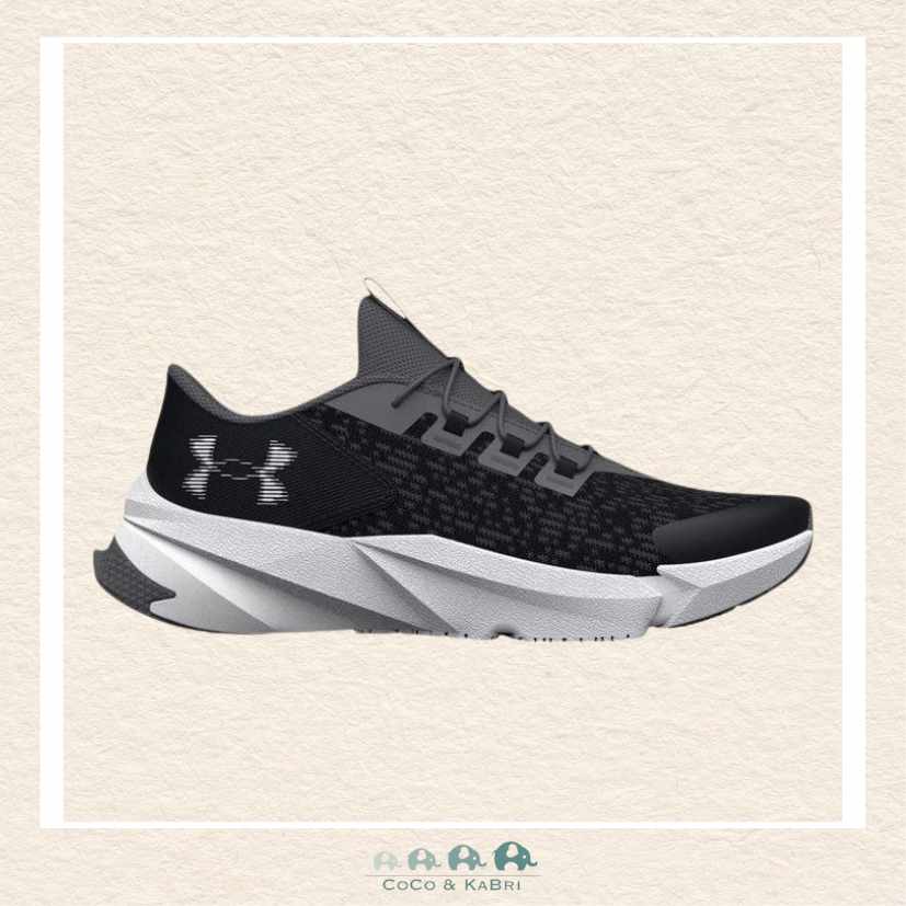 Under Armour: Boys' Pre-School Scramjet 5 AL Running Shoes - Black (M2-72), CoCo & KaBri Children's Boutique