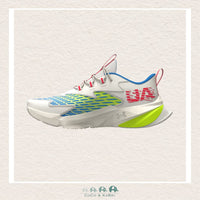 Under Armour Boys' Pre - School Scramjet 7 Running Shoes - Summit White (Y1), CoCo & KaBri Children's Boutique
