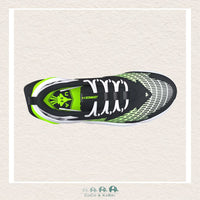 Under Armour Boys' Pre - School Scramjet 7 Running Shoes - White/Hyper Green (Q2), CoCo & KaBri Children's Boutique