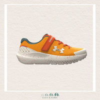 Under Armour Boys' Pre - School Surge 4 AC Running Shoes - Squad Orange (T4), CoCo & KaBri Children's Boutique